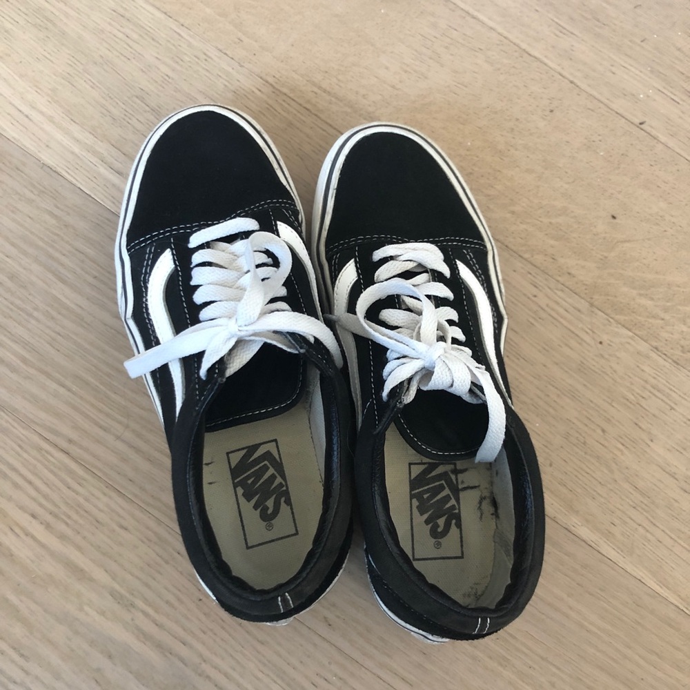 Vans old school platform, us8